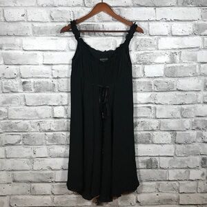 INC Empire Waist Ruffled Sleeveless Dress